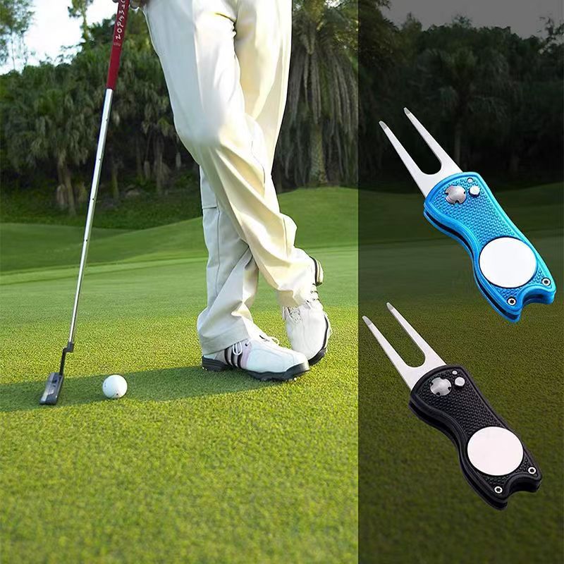 Divot Repair Tool - Foldable Golf Divot Repair Tool Golf