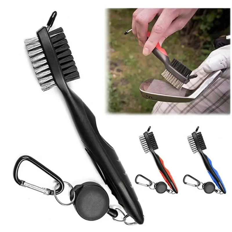 Golf Equipment To Improve Your Game - 1/2/3pcs Golf Club Brush Groove Cleaner