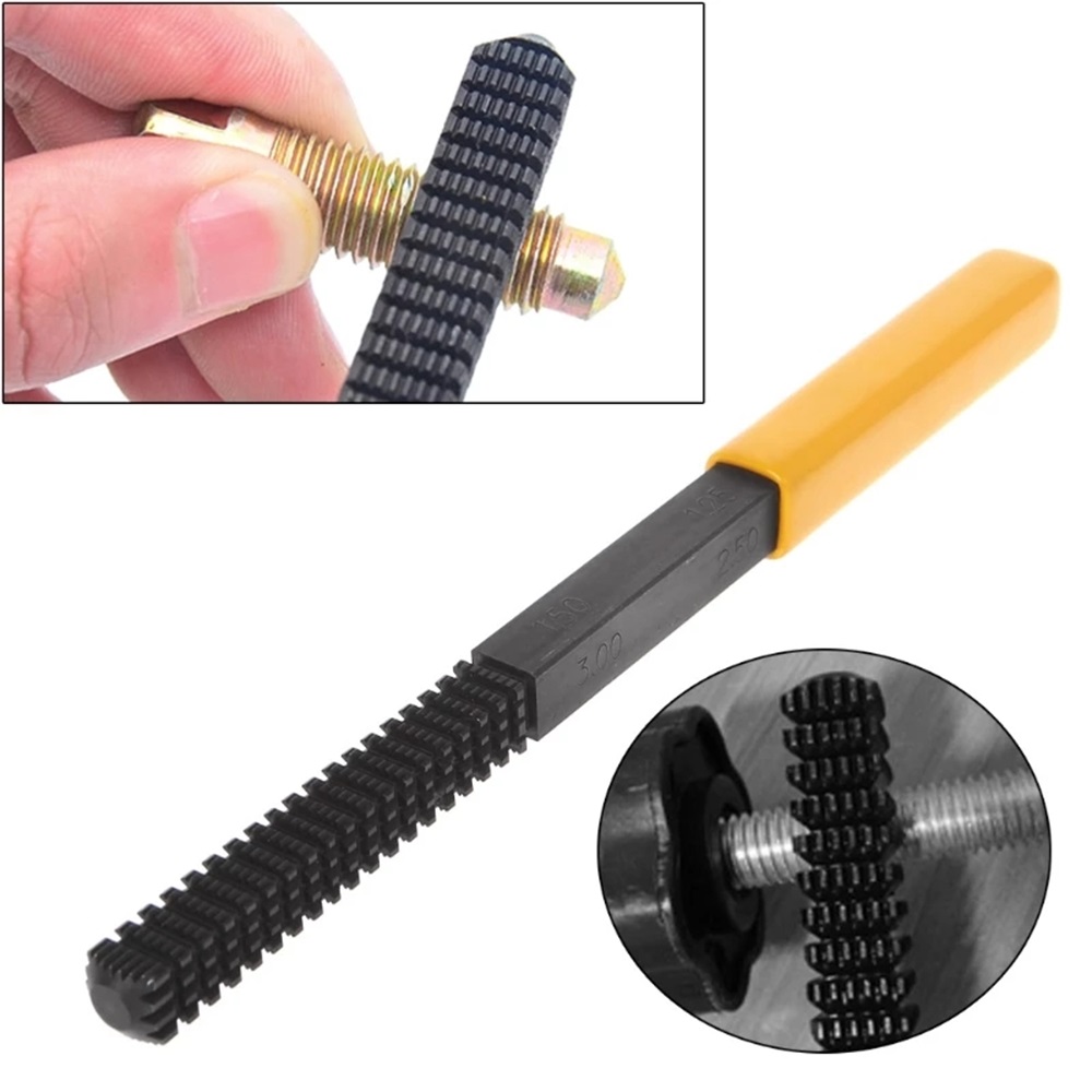 Divot Repair Tool - Thread Repair File Metric Thread Restoration