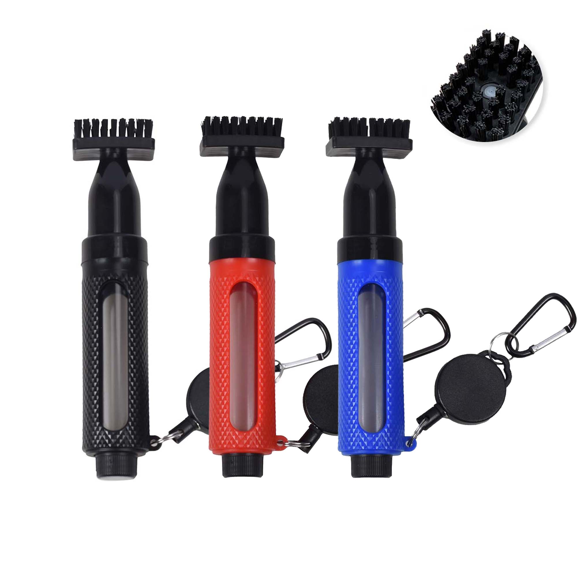 Golf Equipment Wholesale - Golf club cleaning brush with hook
