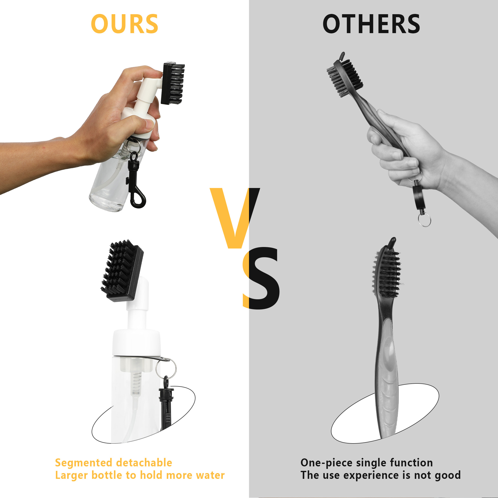 Golf Club Cleaner Brush Spray  - Golf Equipment Wholesale ulasan dan harga