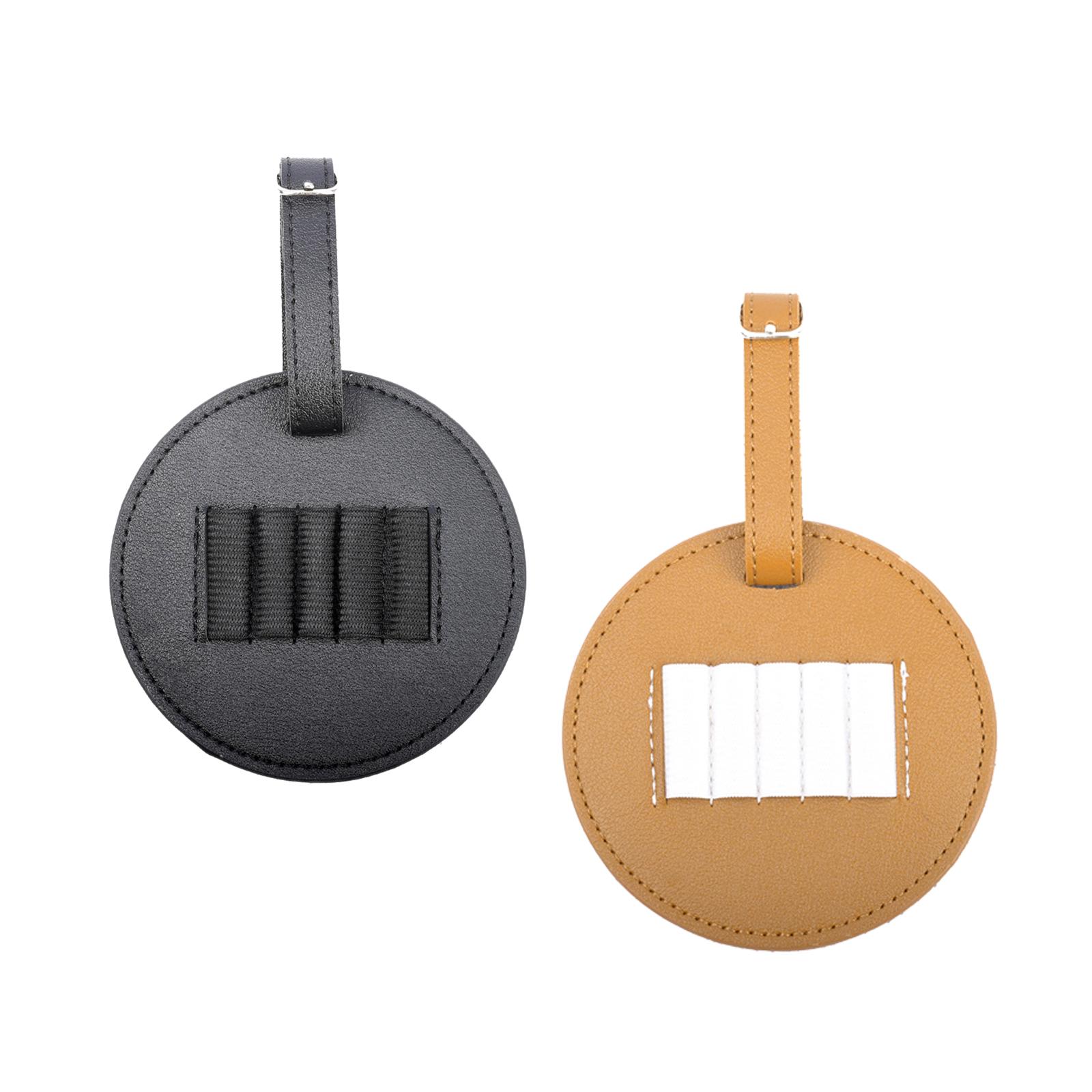 Golf Tee Holder Bag PU Leather - Golf Equipment And Gear ulasan dan harga