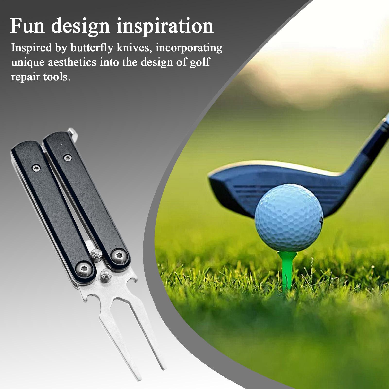 Multifunctional Golf Tool Golf - Divot Repair Tool ulasan dan harga