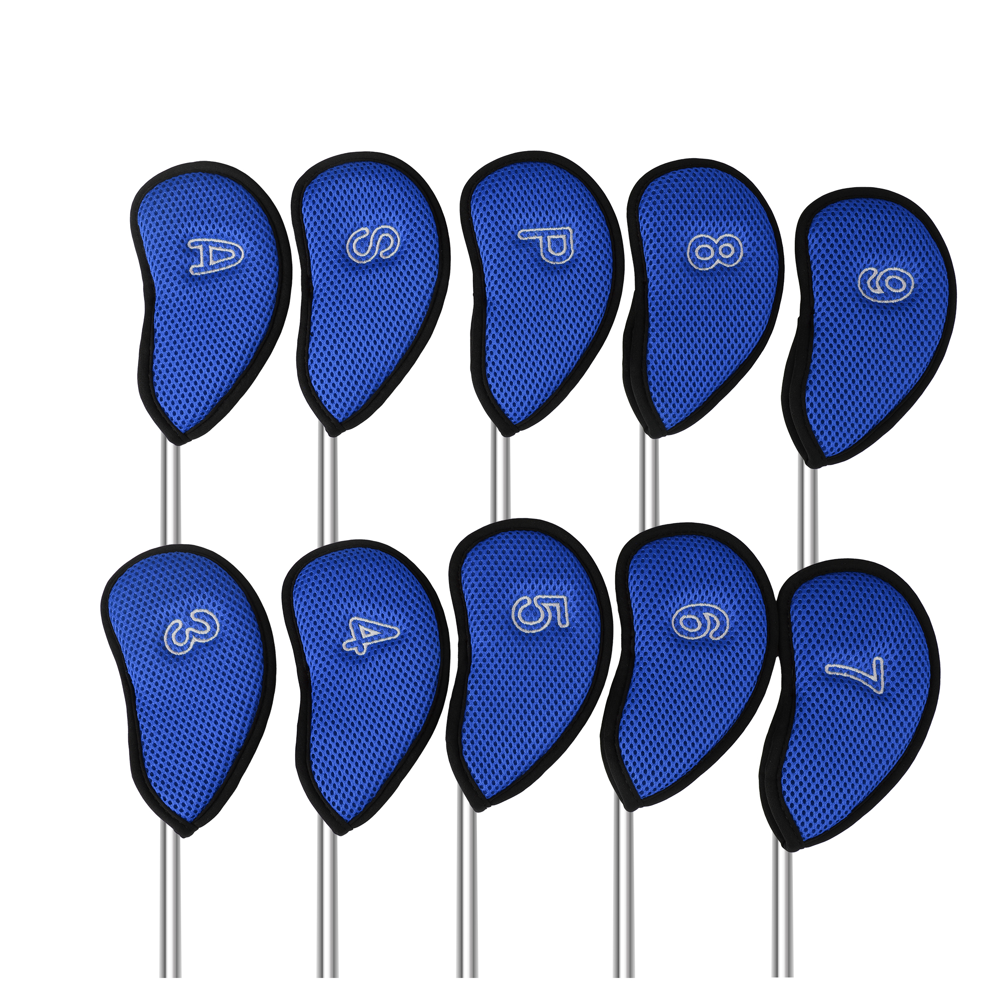 10 Pieces / Set. Golf Iron Hea - Golf Equipment Organizer ulasan dan harga