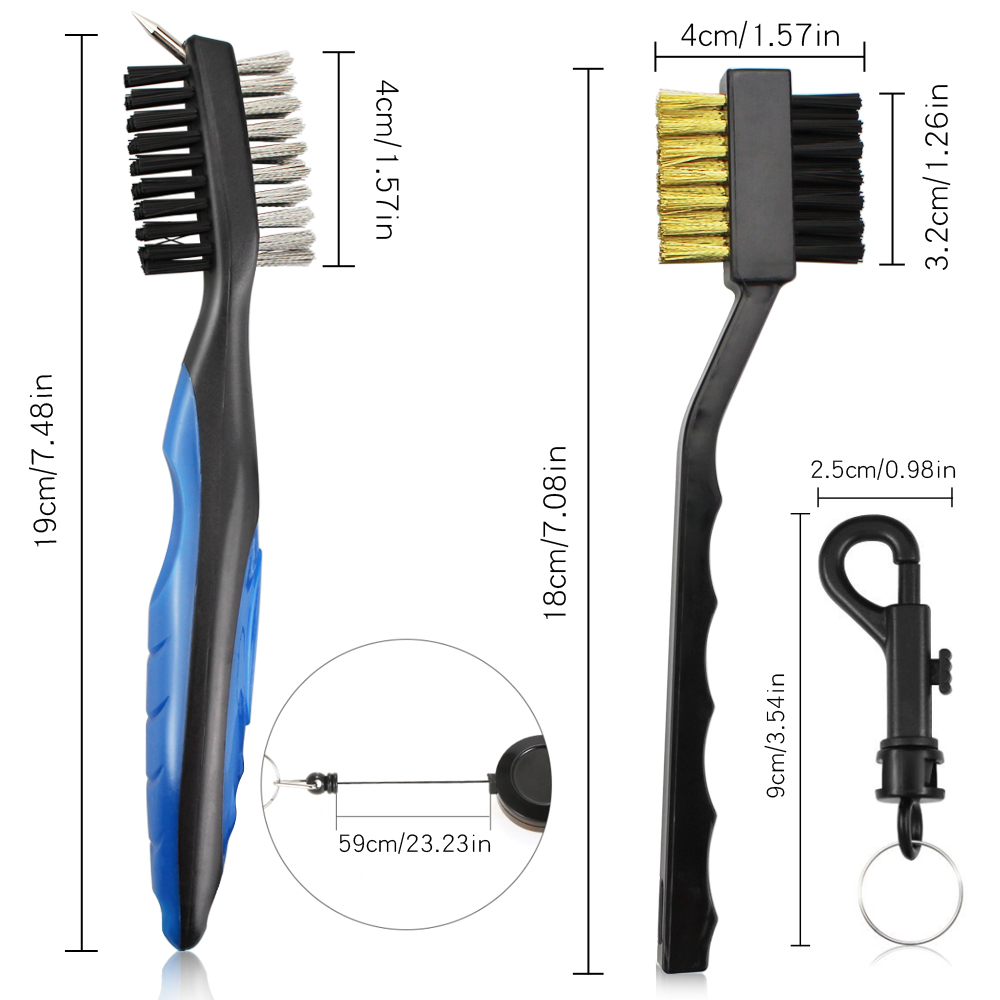 2Pcs/Set Golf Club Brush Golf  - Golf Equipment Wholesale ulasan dan harga