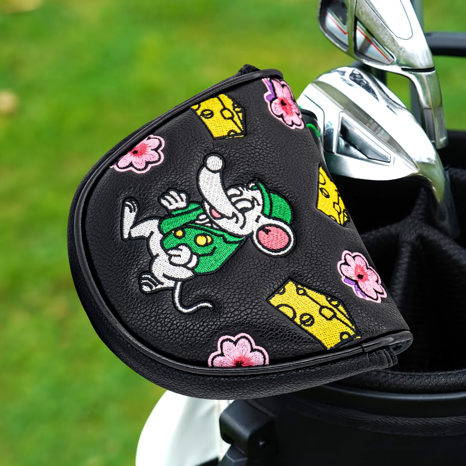 1pc Mouse Cheese Design Golf C - Golf Equipment Organizer ulasan dan harga