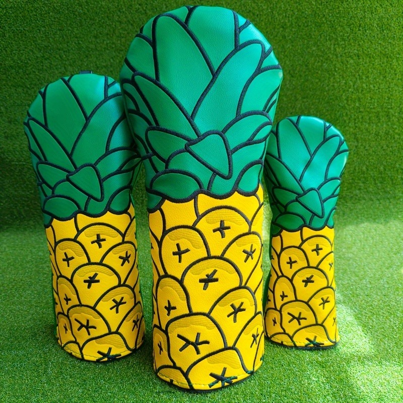 Pineapple Golf Club Head Cover - Golf Equipment Organizer ulasan dan harga