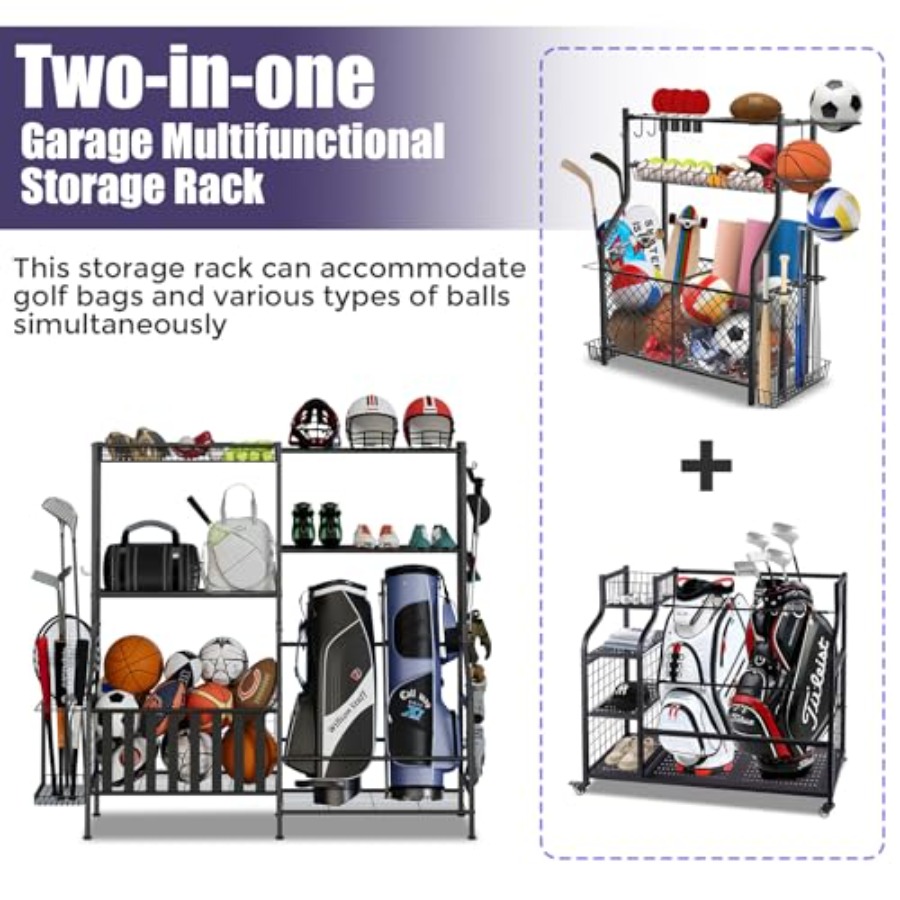 Sports Equipment Organizer Hea - Golf Equipment And Gear ulasan dan harga