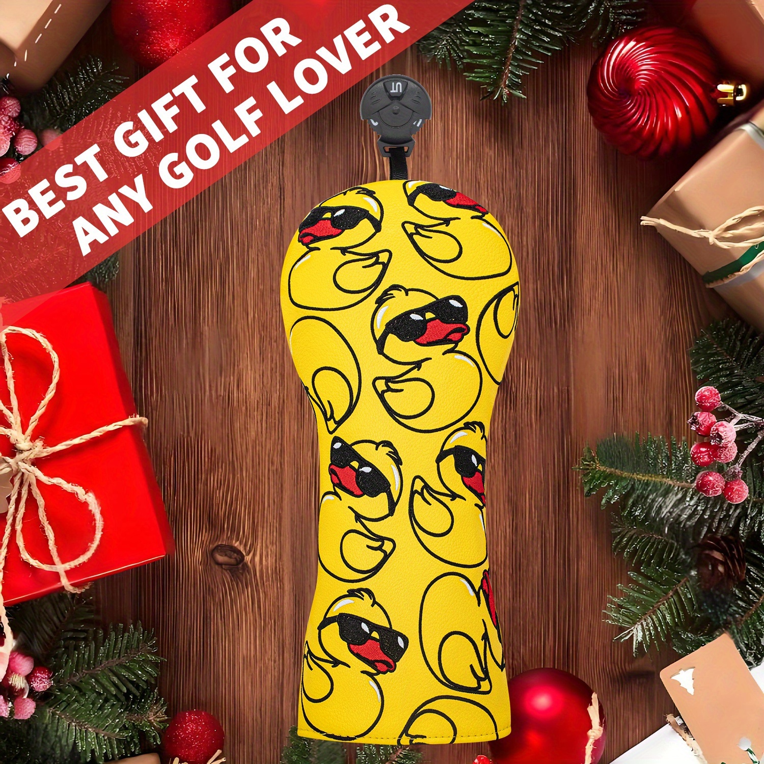 Adorable Yellow Duck-Themed Go - Golf Equipment Organizer ulasan dan harga