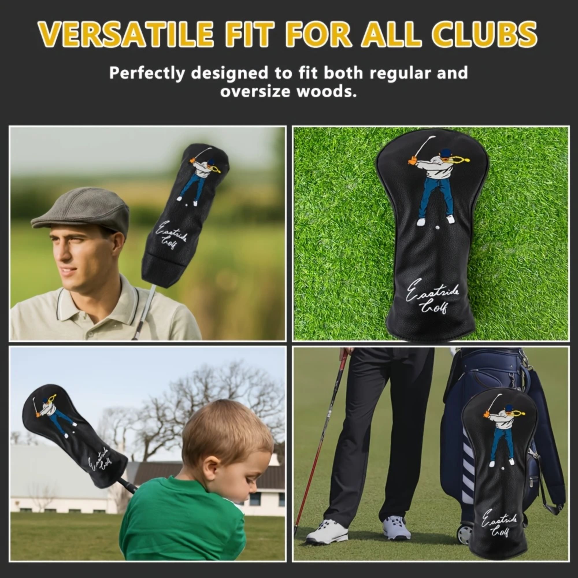 Golf Club Head Cover Durable S - Golf Equipment Organizer ulasan dan harga
