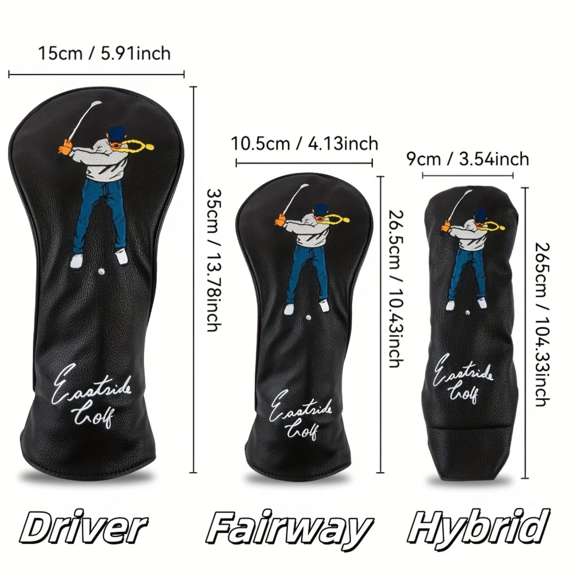 Golf Club Head Cover Durable S - Golf Equipment Organizer ulasan dan harga