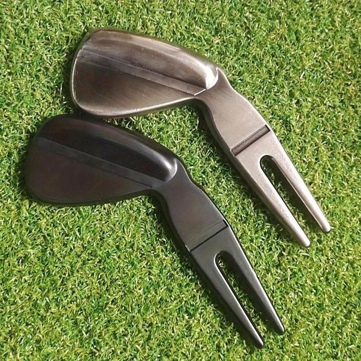 2pcs Golf Pitch Mark Tool, Gol - Divot Repair Tool ulasan dan harga