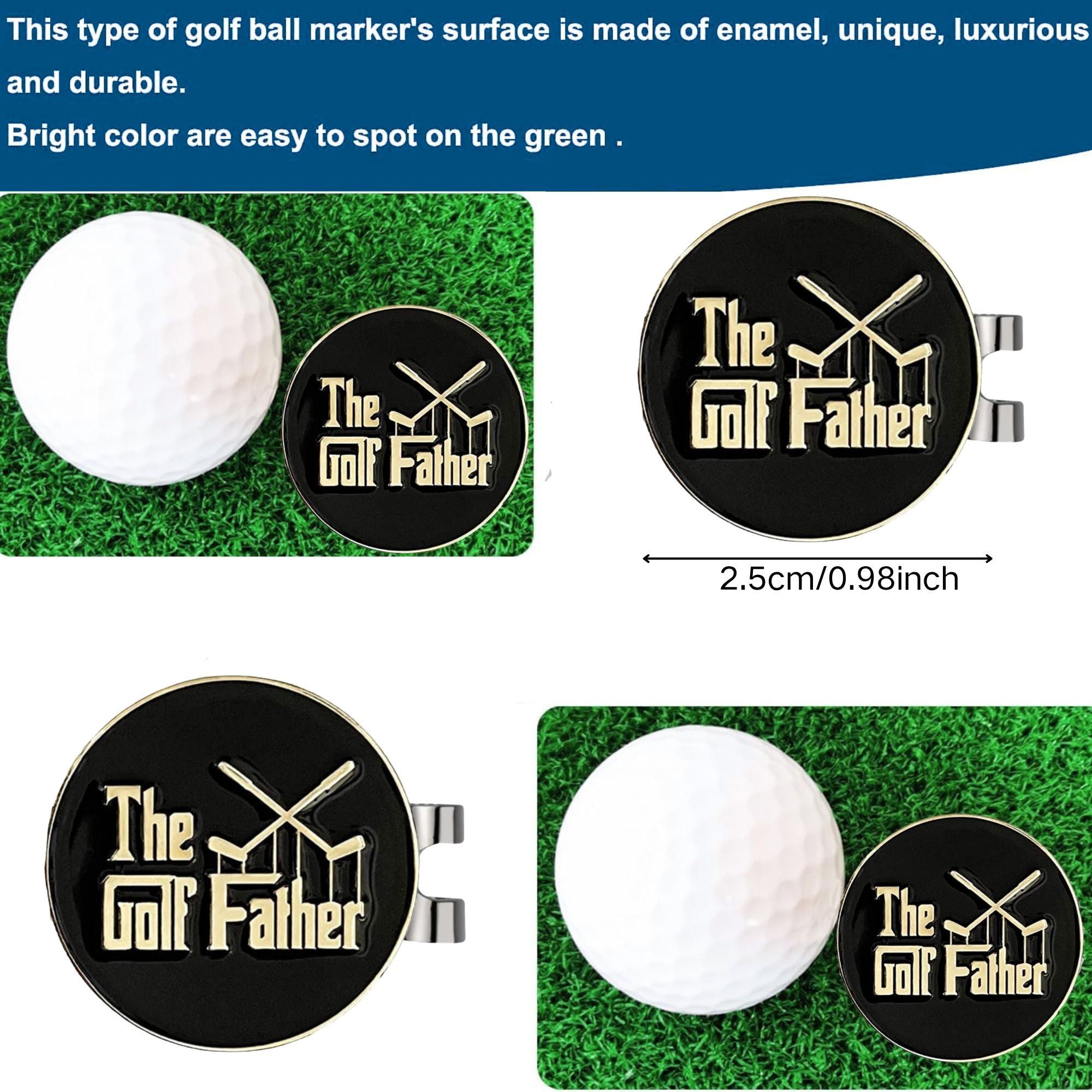 Golf Dad Cleaning Kit with Gol - Divot Repair Tool ulasan dan harga