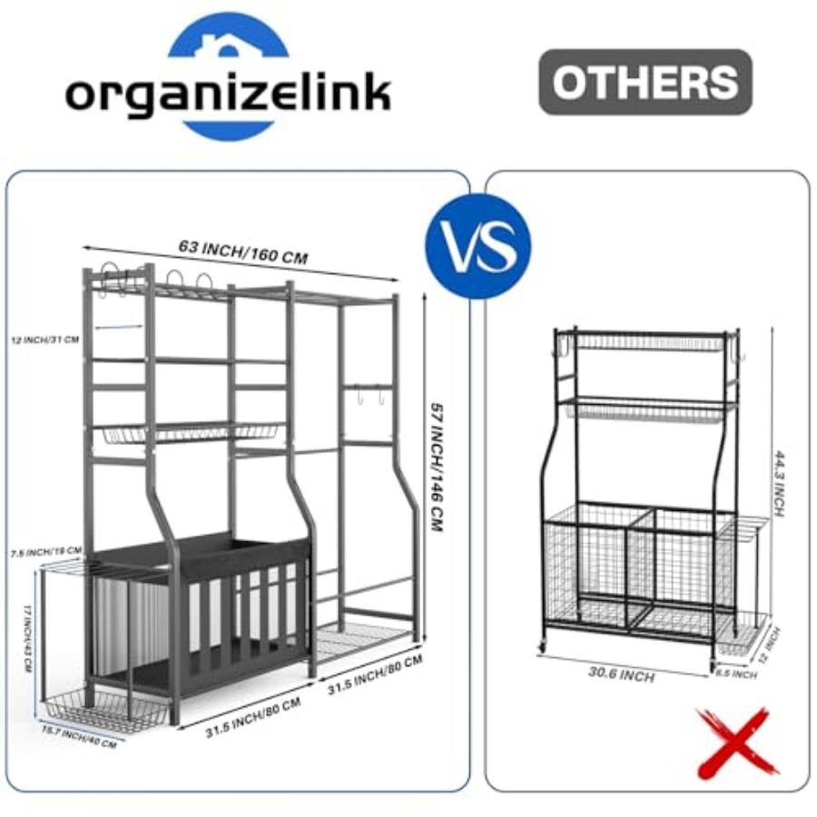 Heavy Duty Garage Sports Equip - Golf Equipment Organizer ulasan dan harga